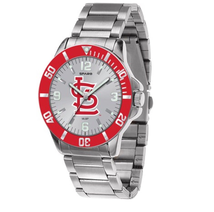 St. Louis Cardinals Men’s Silver Tone Watch