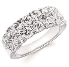 Load image into Gallery viewer, 14K White Gold 1ct Diamond Band