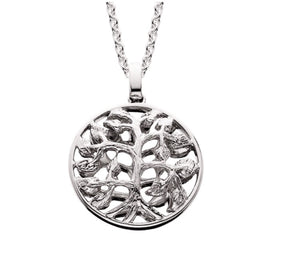 Silver Tree of Life Pendant Necklace