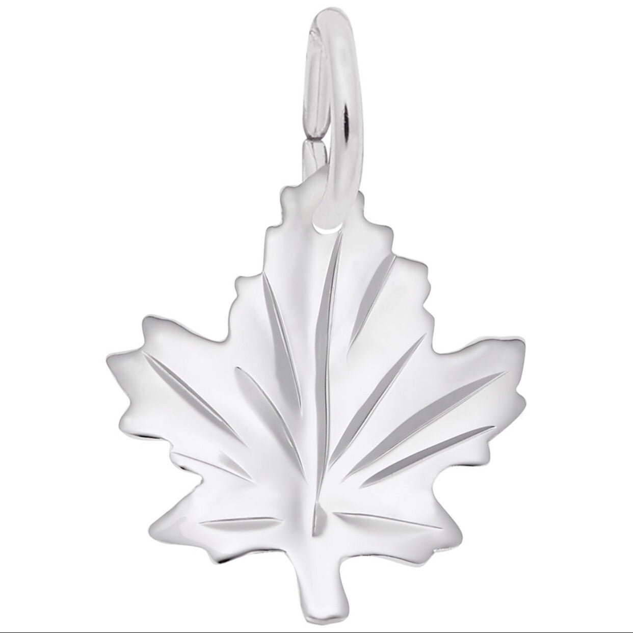 Maple Leaf Charm