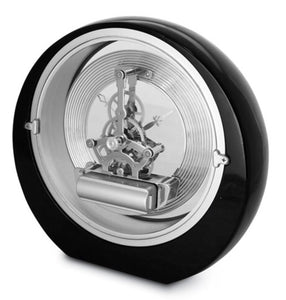 Black Interactive Gear Desk Clock