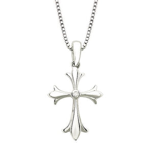 Flare Cross Necklace