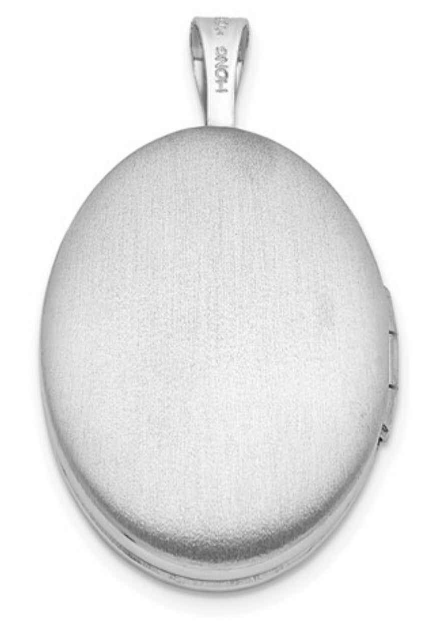 Oval & Diamond Locket