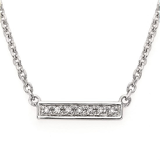 Studded Bar Necklace