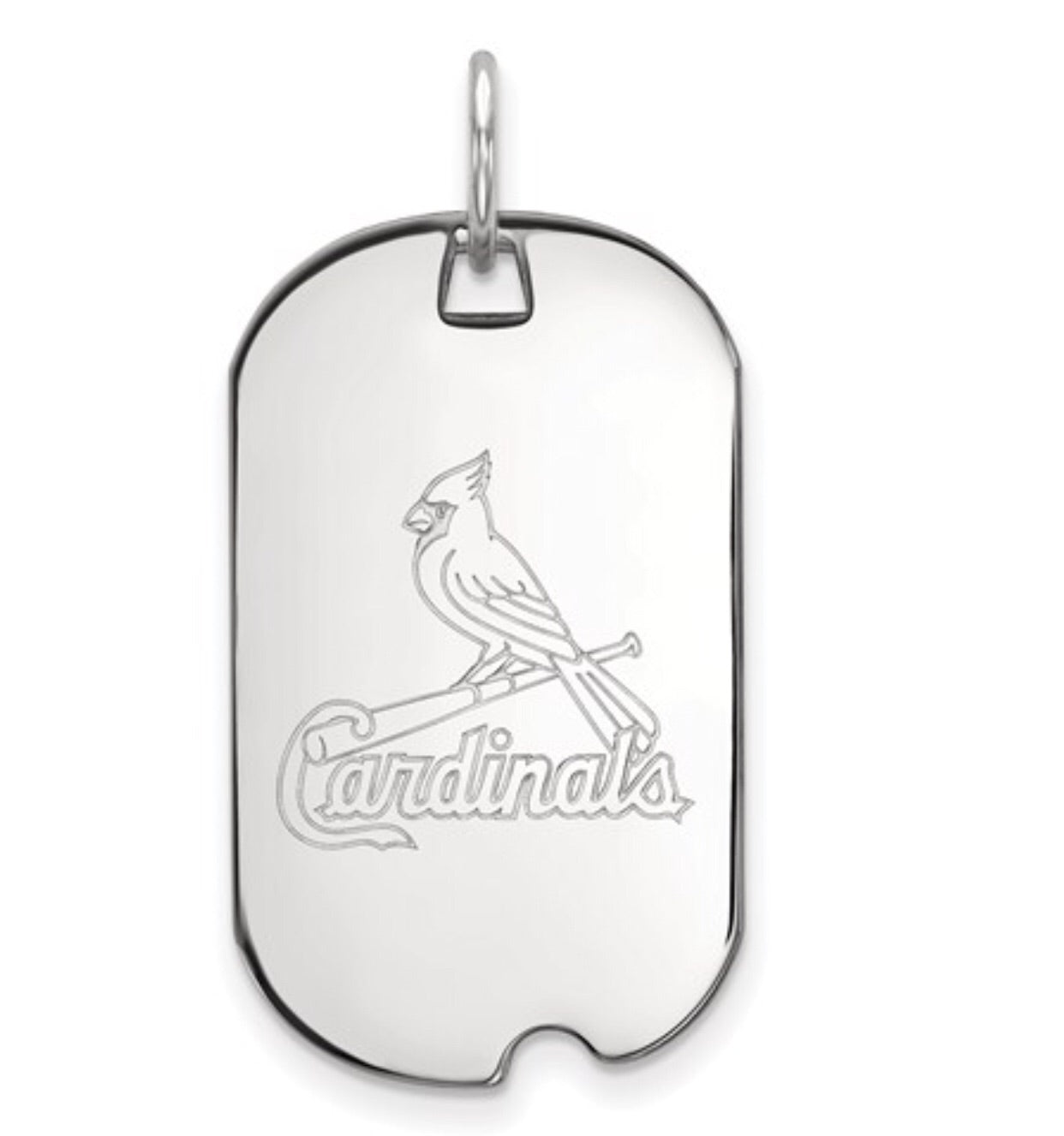 St. Louis Cardinals Dog Tag Pendant