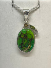 Load image into Gallery viewer, Copper Turquoise Pendant
