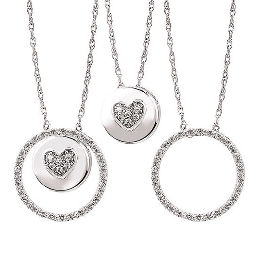 Enhanceable Diamond Pendant