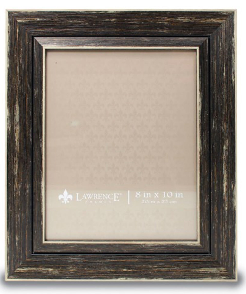 Weathered Black Photo Frame