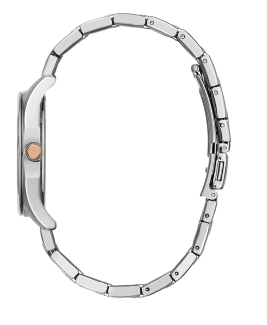 Silver and Gray Caravelle Watch