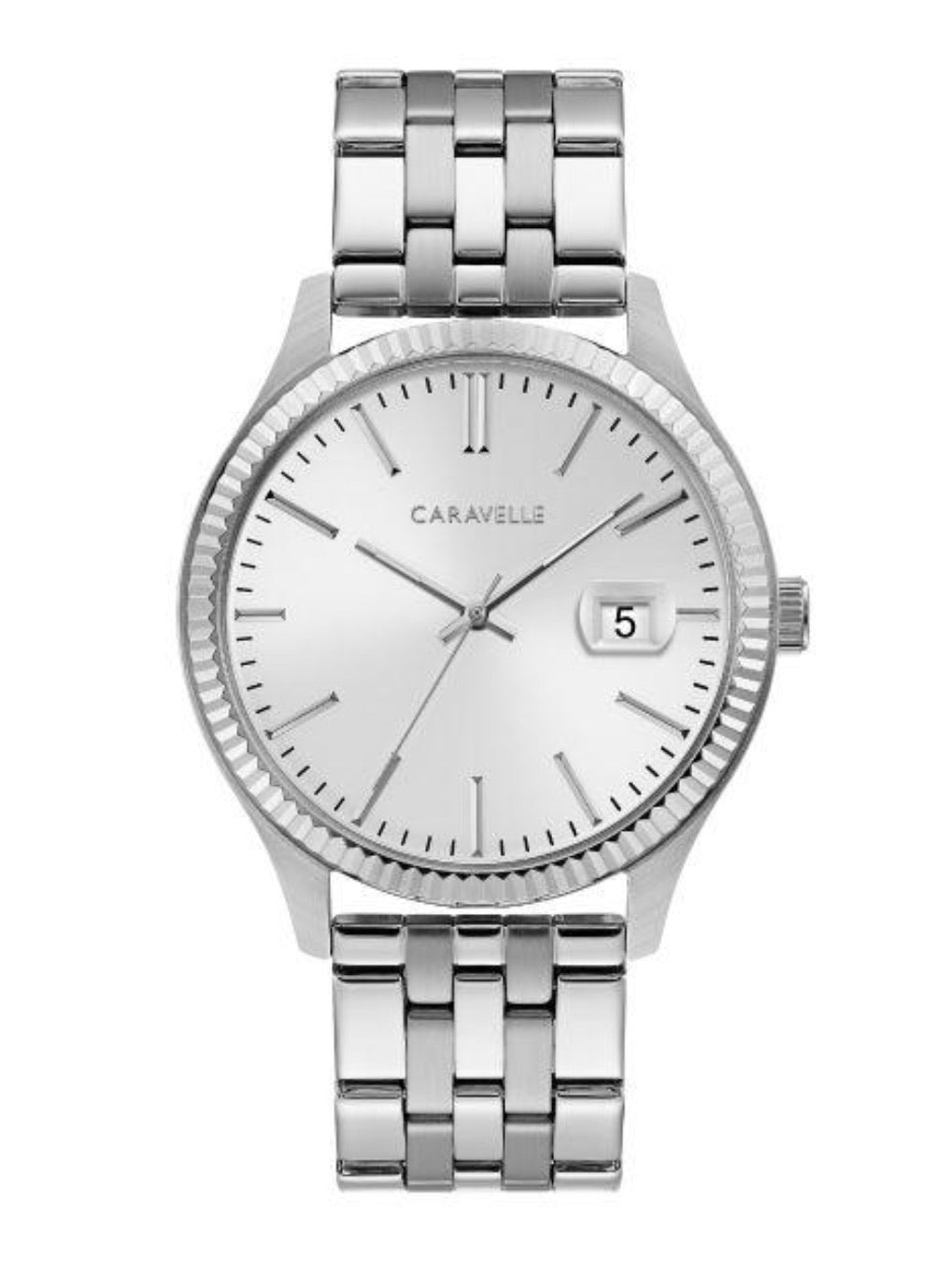 Men’s All White Caravelle Watch