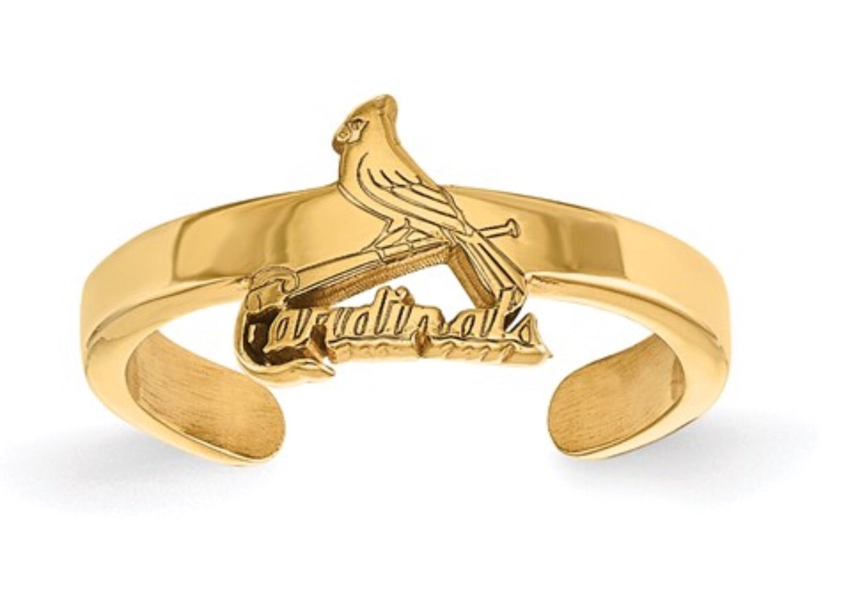 St. Louis Cardinals Toe Ring
