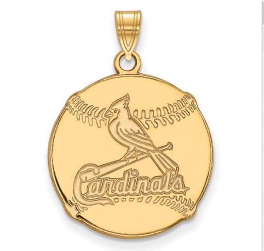 St. Louis Cardinals Baseball Style Pendant