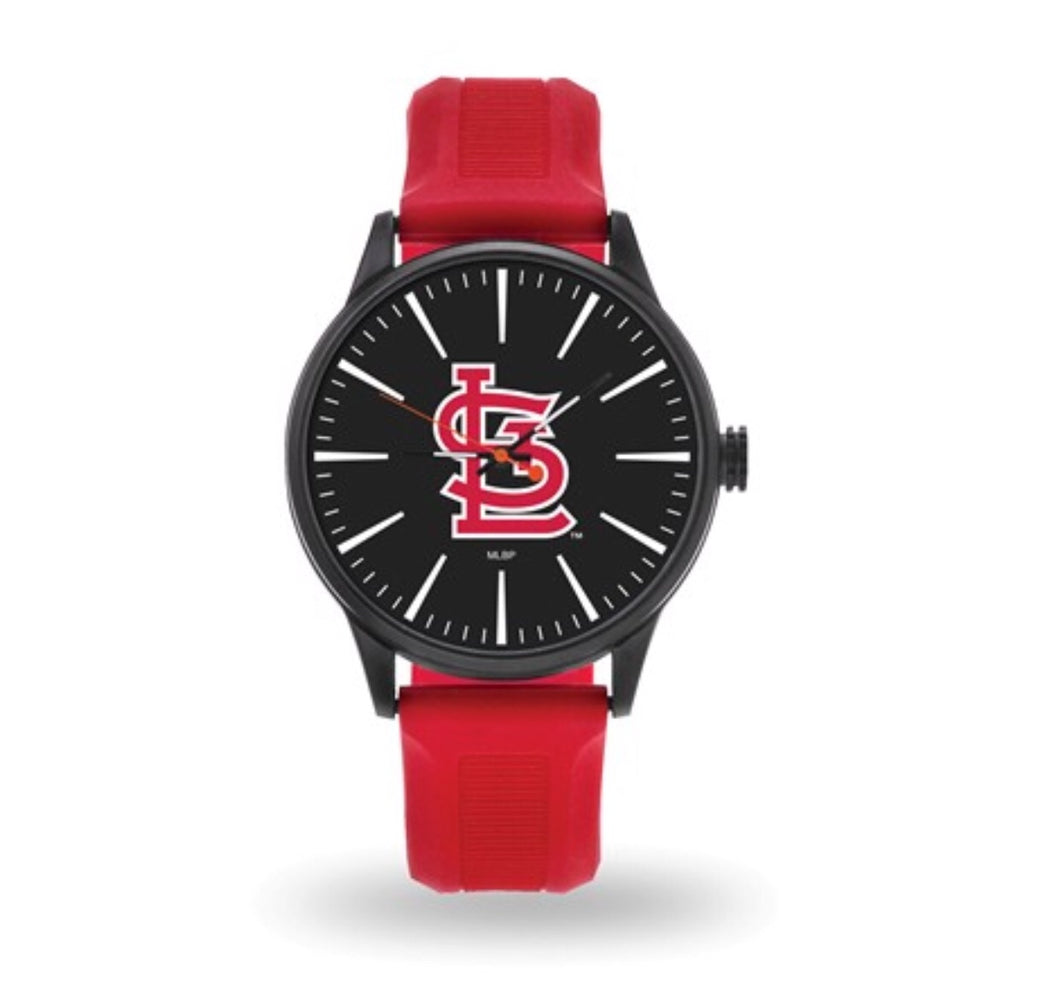 St. Louis Cardinals Black Dial Watch