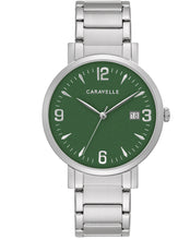 Load image into Gallery viewer, Green Dial Caravelle Watch