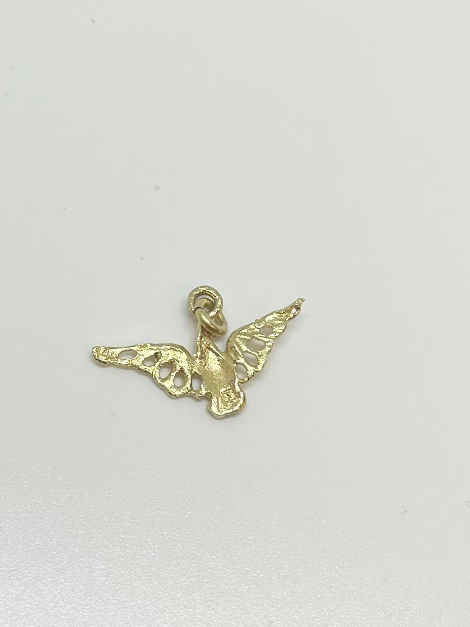 Open Winged Bird Charm