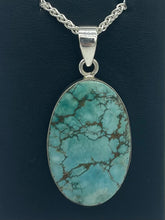 Load image into Gallery viewer, Turquoise Oval Pendant