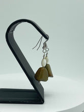 Load image into Gallery viewer, Green Turquoise Dangles
