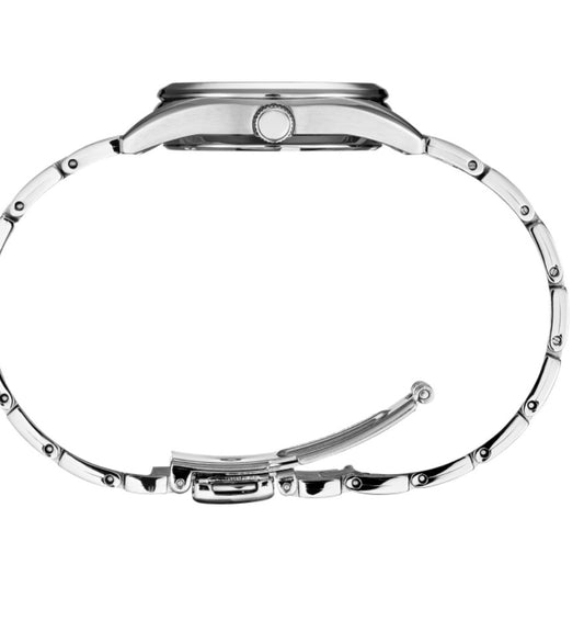 Shiny White Ladies Seiko Watch