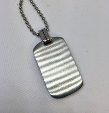 Load image into Gallery viewer, Men’s Stainless Steel Dog Tag Cross Necklace