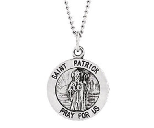 Sterling Silver St. Patrick Necklace