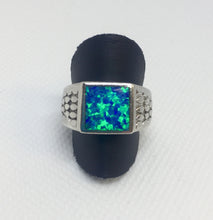 Load image into Gallery viewer, Lab Created Opal Ring