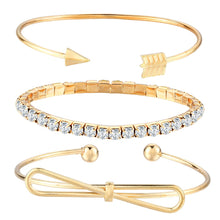 Load image into Gallery viewer, 3 Piece Arrow Bracelet Set