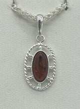 Load image into Gallery viewer, Oblong Amber Pendant