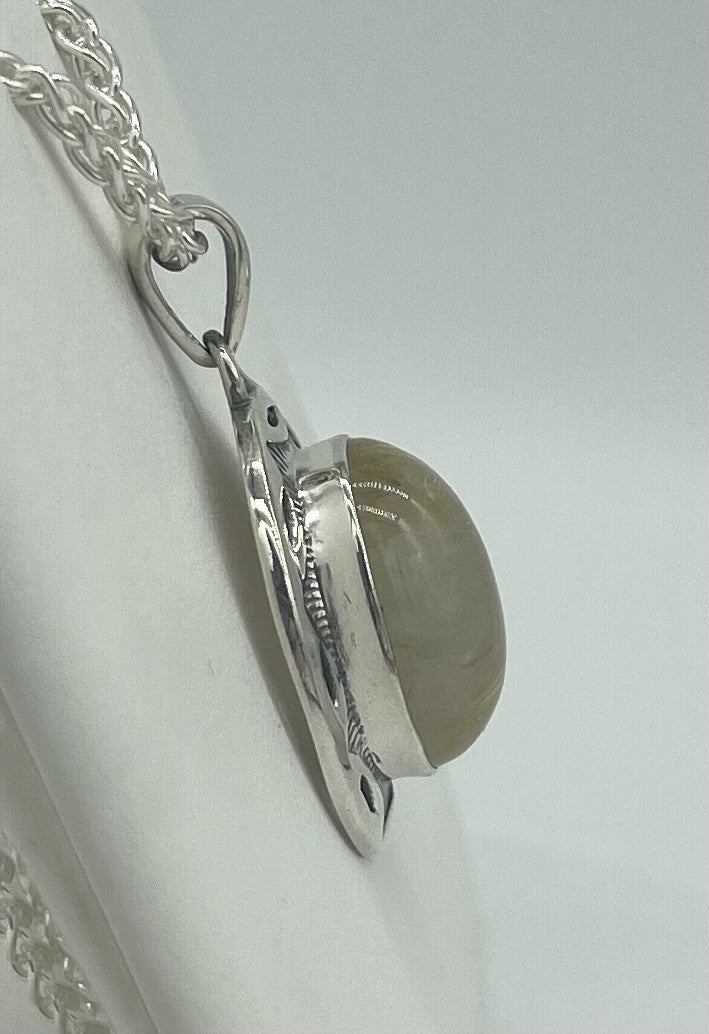 Rutilated Quartz Pendant