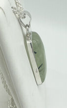 Load image into Gallery viewer, Prehnite Rectangle Pendant