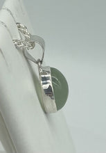 Load image into Gallery viewer, Circle Prehnite Pendant