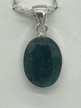Load image into Gallery viewer, Emerald Oval Pendant