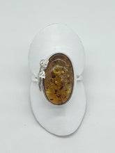 Load image into Gallery viewer, Large Amber Ring