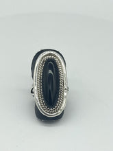 Load image into Gallery viewer, Long Onyx Ring