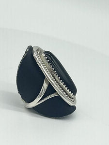 Long Onyx Ring