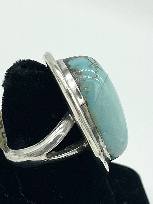Thick Turquoise Ring