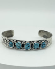 Load image into Gallery viewer, Turquoise Nugget Cuff