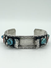Load image into Gallery viewer, Turquoise Watchband Cuff