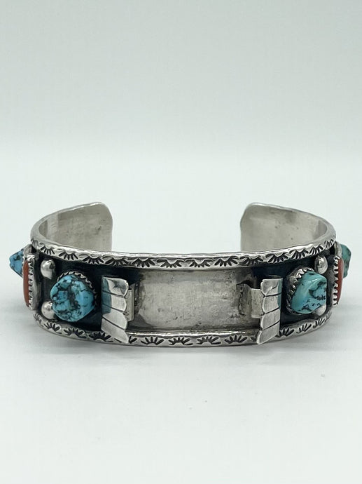 Turquoise Watchband Cuff