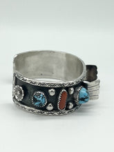 Load image into Gallery viewer, Turquoise Watchband Cuff