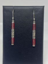 Load image into Gallery viewer, Coral Matchstick Earrings