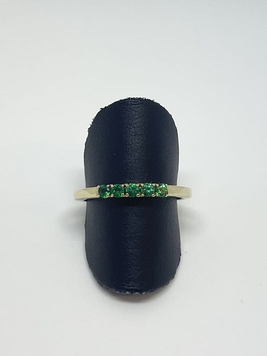 Emerald Stackable Ring