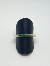 Load image into Gallery viewer, Emerald Stackable Ring