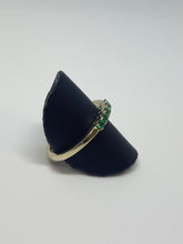 Load image into Gallery viewer, Emerald Stackable Ring