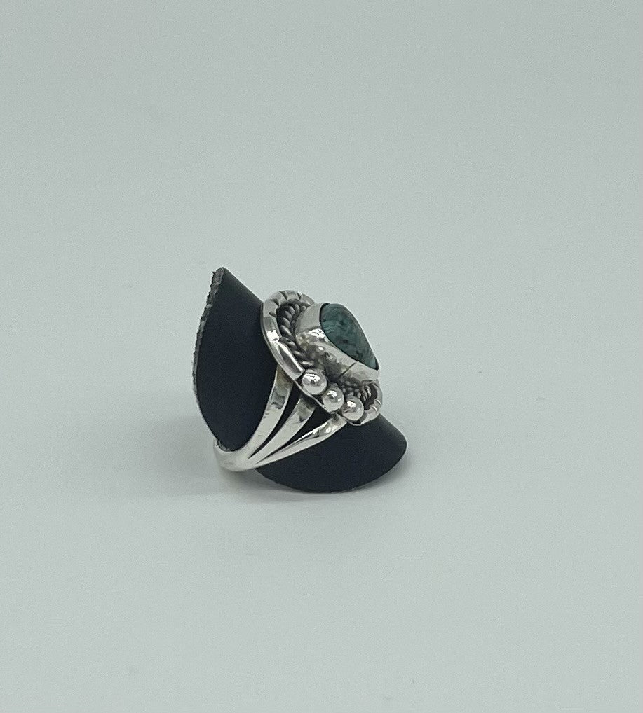 Triangular Turquoise Ring