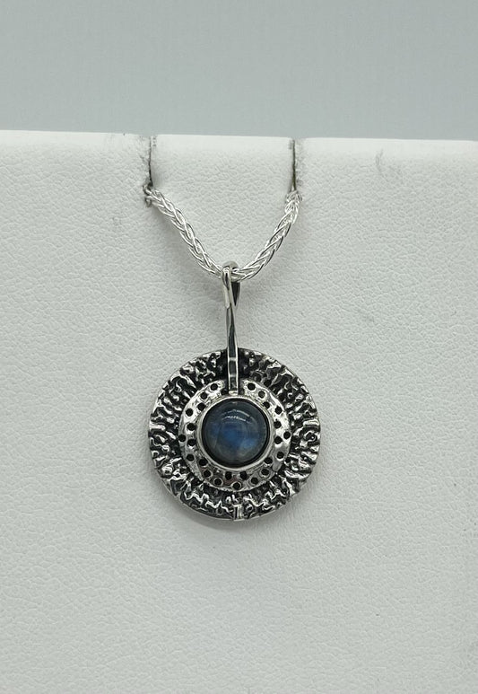 Tiny Labradorite Pendant