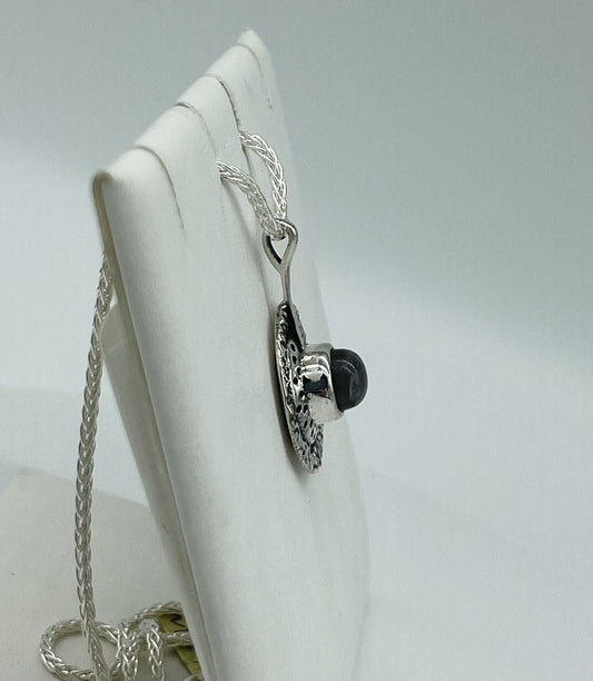 Tiny Labradorite Pendant